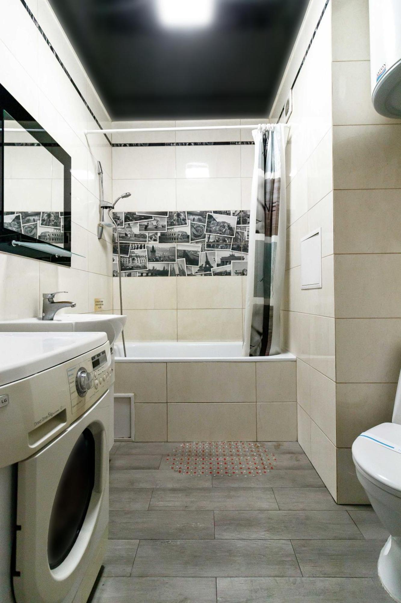 Kvartirkoff Na Bogatirskaya 6A, 10 Floor 키예프 외부 사진